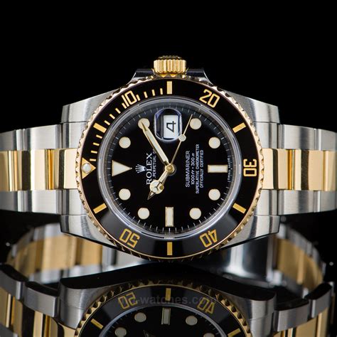 submariner rolex two tone price